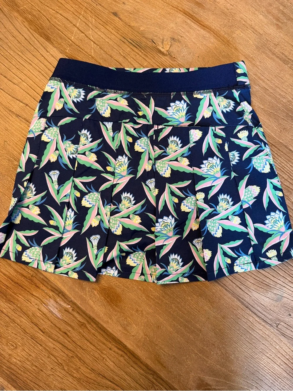 Ralph Lauren RLX Girl’s Navy Floral Performance Golf Skort Size 5 NWT
